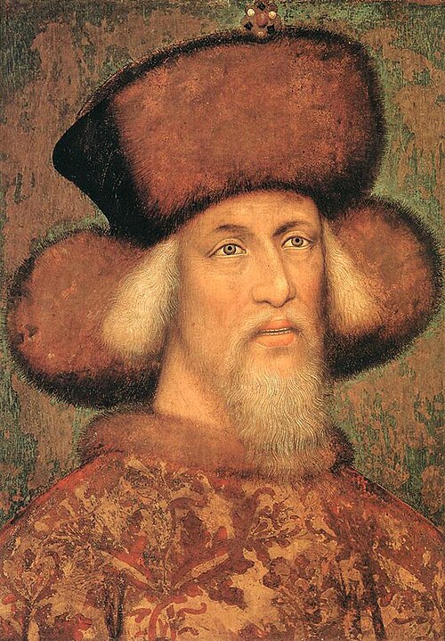 Zikmund Lucemburský — portrét od Pisanella